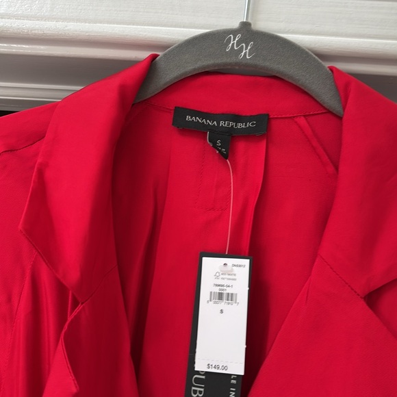 Banana Republic Red Blazer Dress size M NWT - Picture 7 of 7